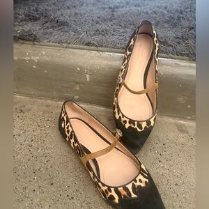 Mary Jane Flats, co-lab Coach and Tabitha Simmons. 
Size 7.5